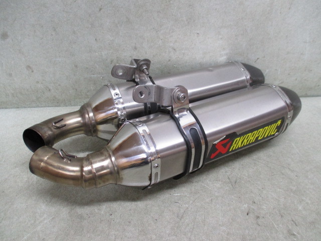 F◇サイレンサー左右307 アクラポビッチ風.AKRAPOVIC風.スリップオン? モンスター?.送料無料(一部地域除外).拍卖