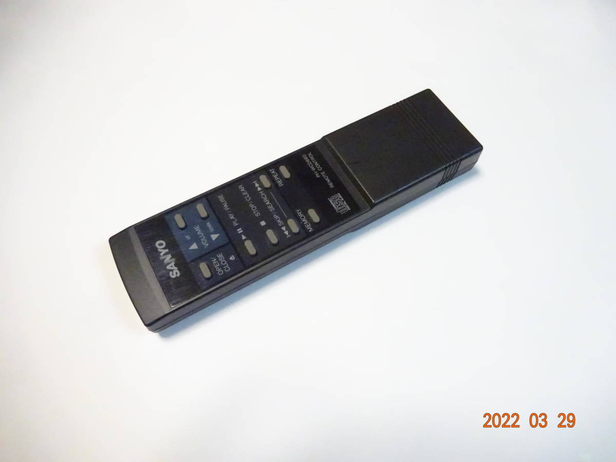 サンヨー PH-WCD660用リモコン CDラジカセ用リモコン SANYO拍卖