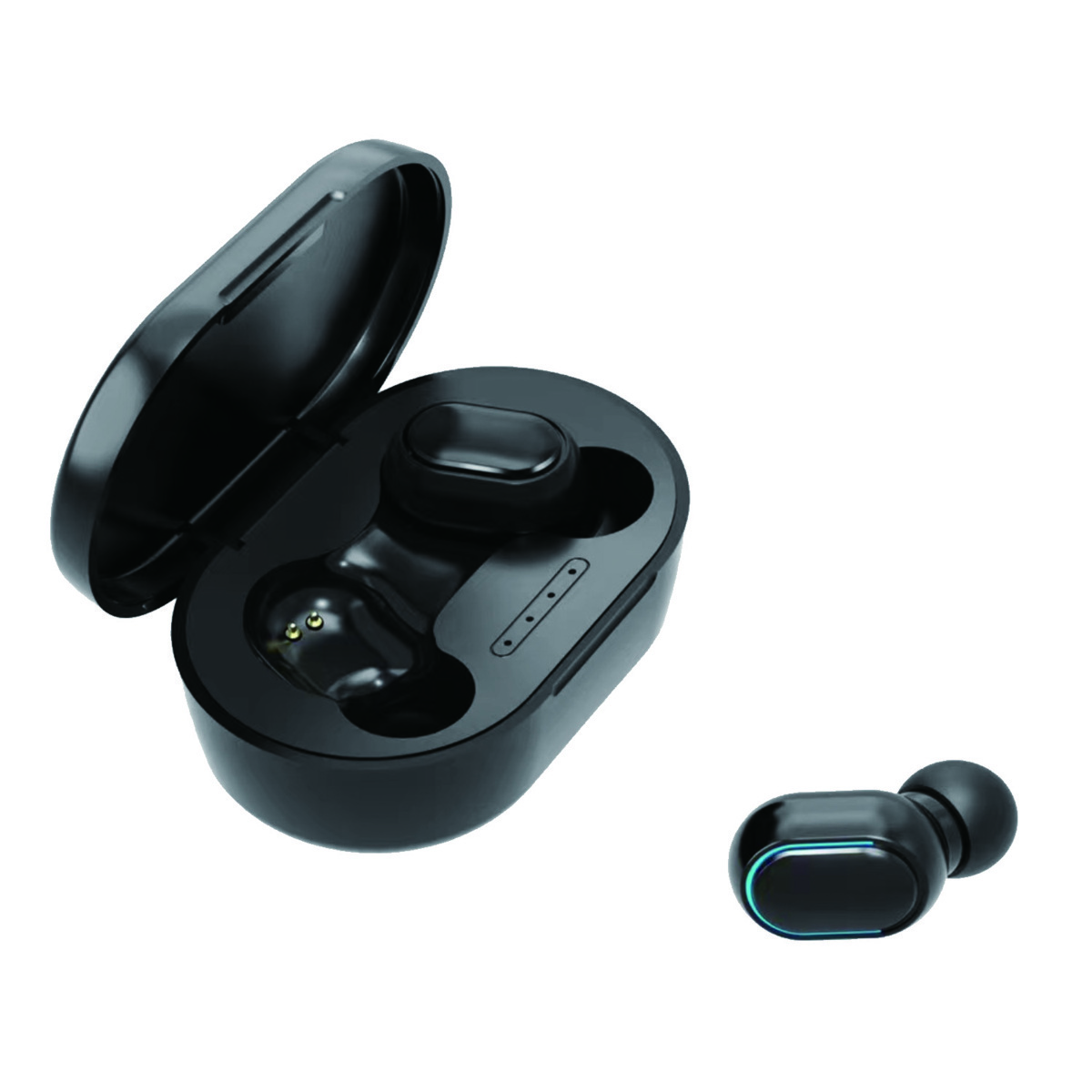 同梱可能 完全ワイヤレスイヤホン Bluetooth ブルートゥース HIDISC HDBT38BK/2672x1台拍卖