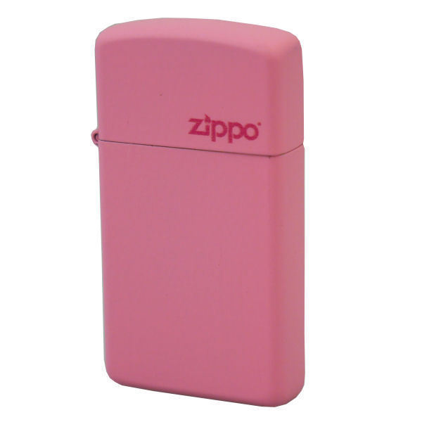 送料無料メール便 ジッポー ysd#1638ZL ピンクマット スリムタイプ 5面マット仕上げ オイルライター拍卖