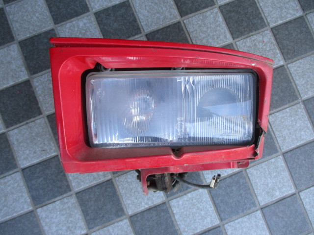 ■フェラーリ 348 ヘッドライト 左 中古 133081 62071310 63501800 172535 62131400 62608300 部品取あり ライト カバー モーター F355■拍卖