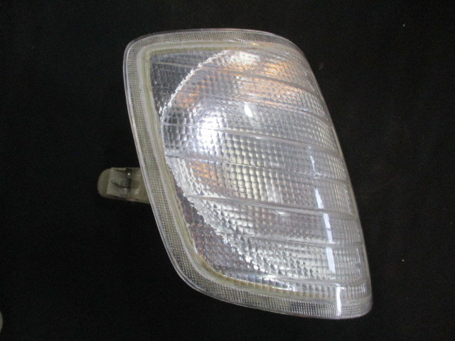 ■ベンツ W124 ウインカーランプ 右 中古 白 難あり 1248260843 部品取あり ライト サイドマーカー コーナーレンズ ターンシグナル ■拍卖