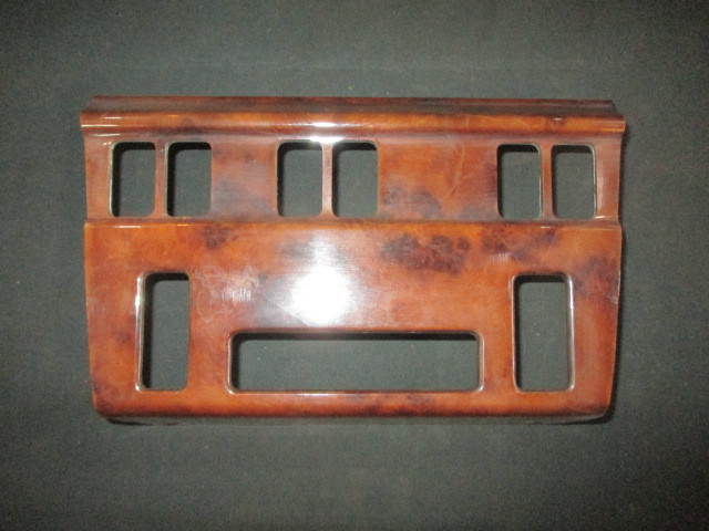 ■ベンツ W124 500E エアコン ウッドパネル 中古15 1246835108 部品取あり ローズウッド トリム 内張 ダッシュボード ウォールナット ■拍卖