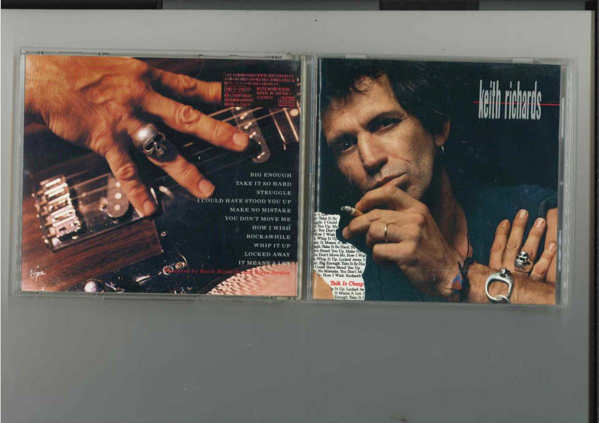 CD//キース・リチャーズートーク・イズ・チーフ拍卖