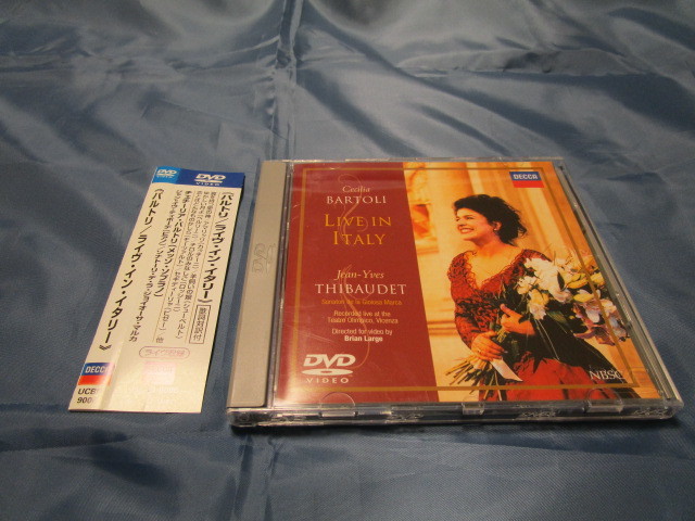 DVD チェチーリア・バルトリ メッゾ・ソプラノ バルトリ/ライブ・イン・イタリー Cecilia Bartoli拍卖