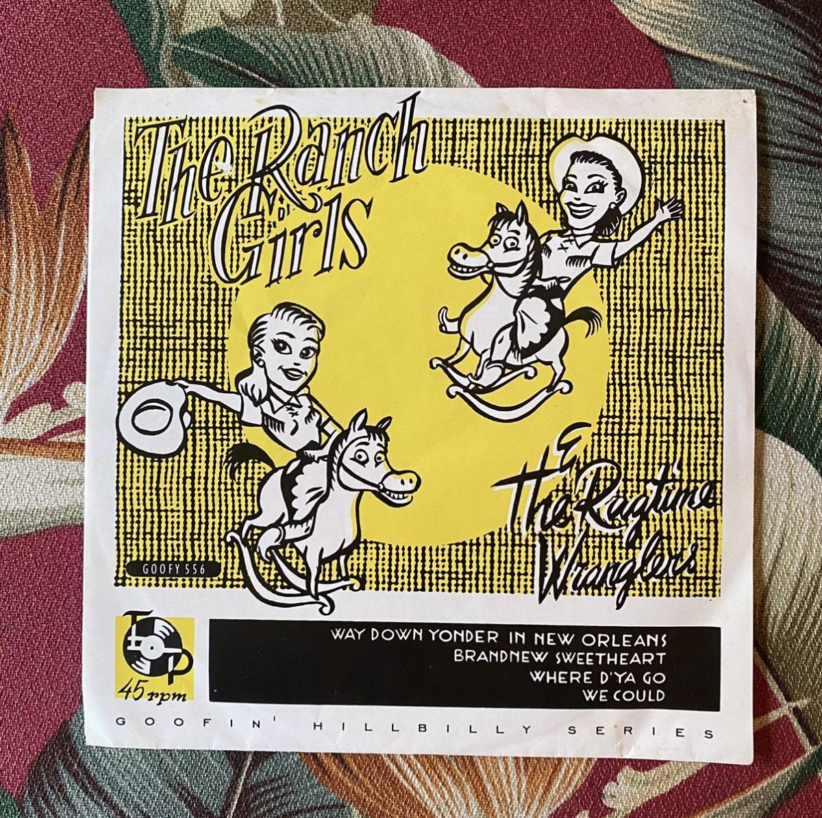 The Ranch Girls & The Ragtime Wranglers 7ep 1995 Goofin’ Records Hillbilly ロカビリー拍卖