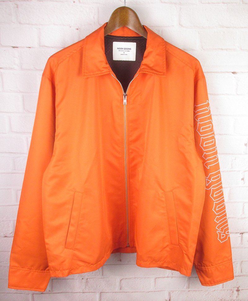 LAJ19291 NOON GOONS ヌーングーンズ コーチジャケット S 未使用 オレンジ系拍卖
