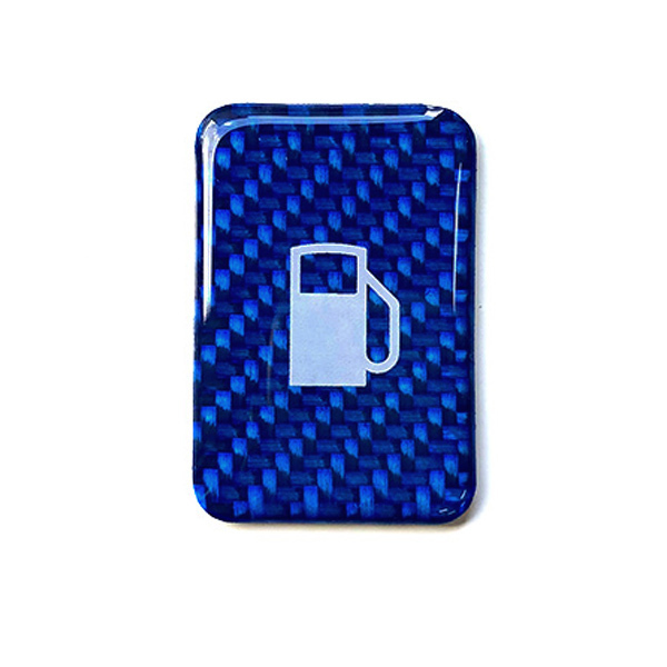 【ハセプロ・マジカルカーボンNEO】★フューエルリッドオープナーエンブレム TYPE D/ブルー(NFOE-4BLU)★HONDA N-WGN等に拍卖