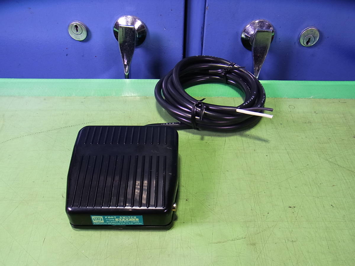 ■■【即決】FOOT SWITCH フットスイッチ KOKUSAI SFKF-1 未使用長期在庫品!拍卖