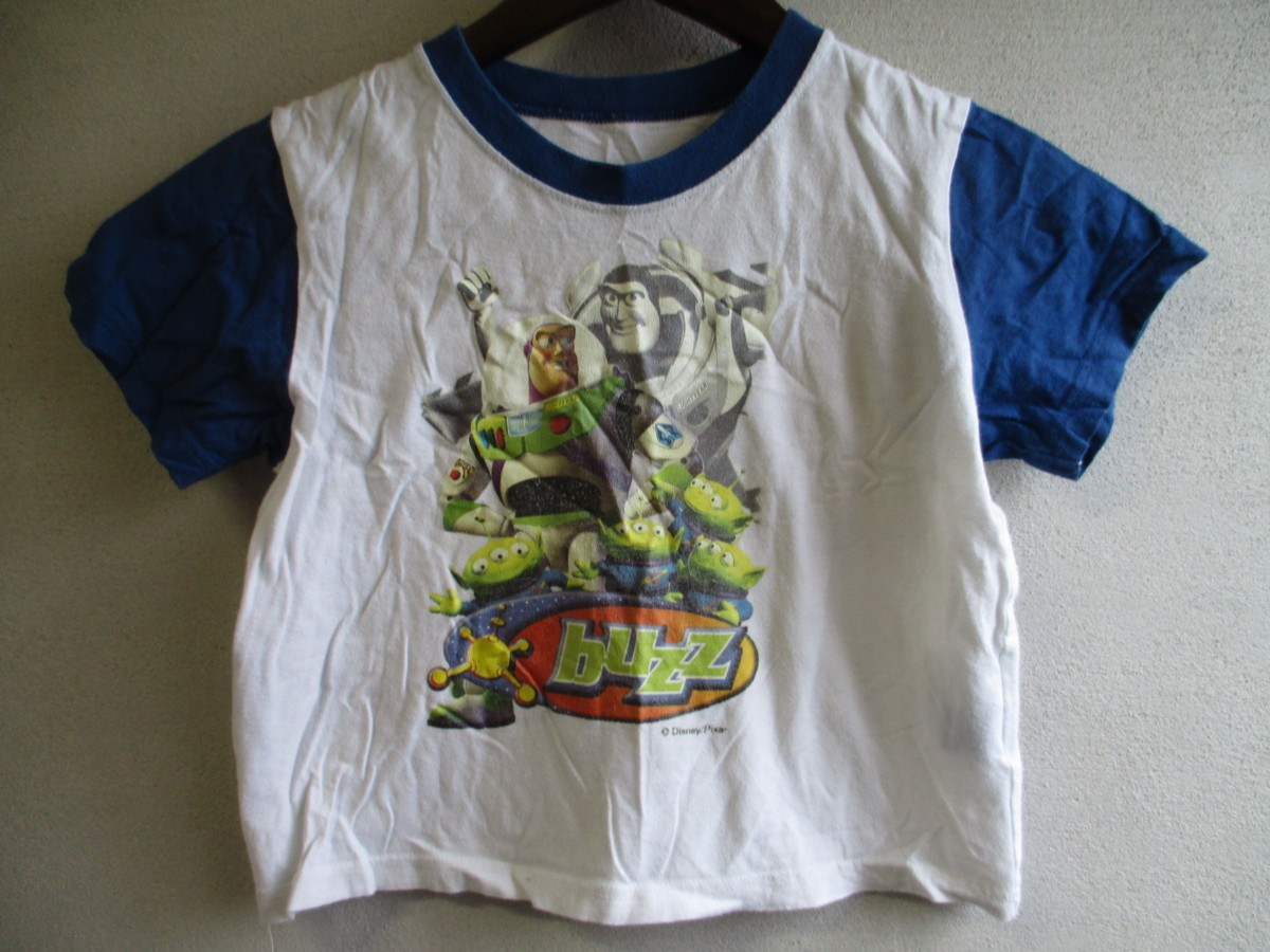 【西松屋】 Tシャツ キッズ サイズ:110 色:ホワイト 身丈:33 身幅:33 肩幅:30/MAL拍卖