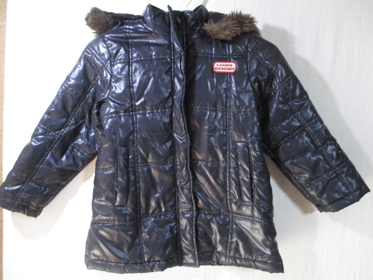 【ELFIN DOLL】ダウンジャケット サイズ120色ブラック身丈52/HAW拍卖