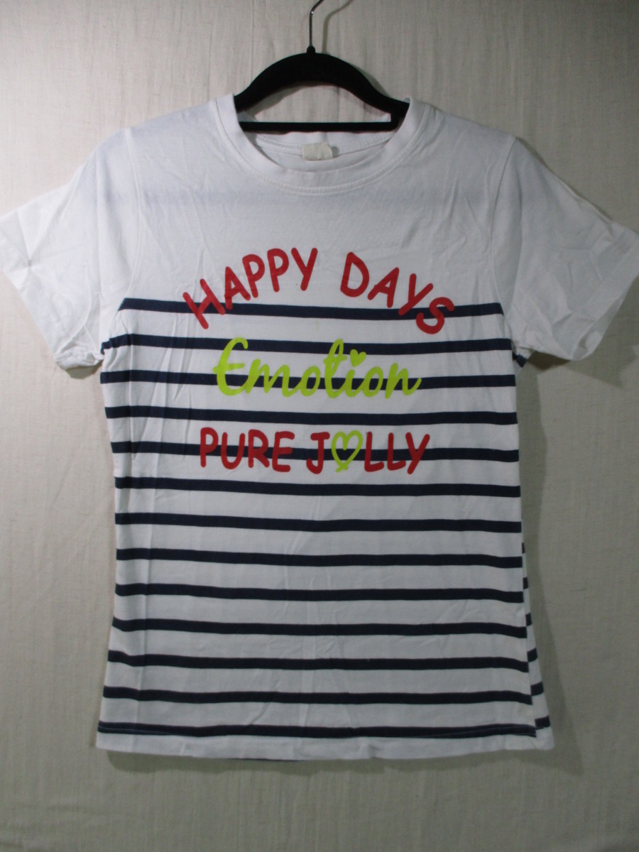 【Pure Jolly】半袖Tシャツ サイズ160色ホワイト身丈57身幅38/EAB拍卖