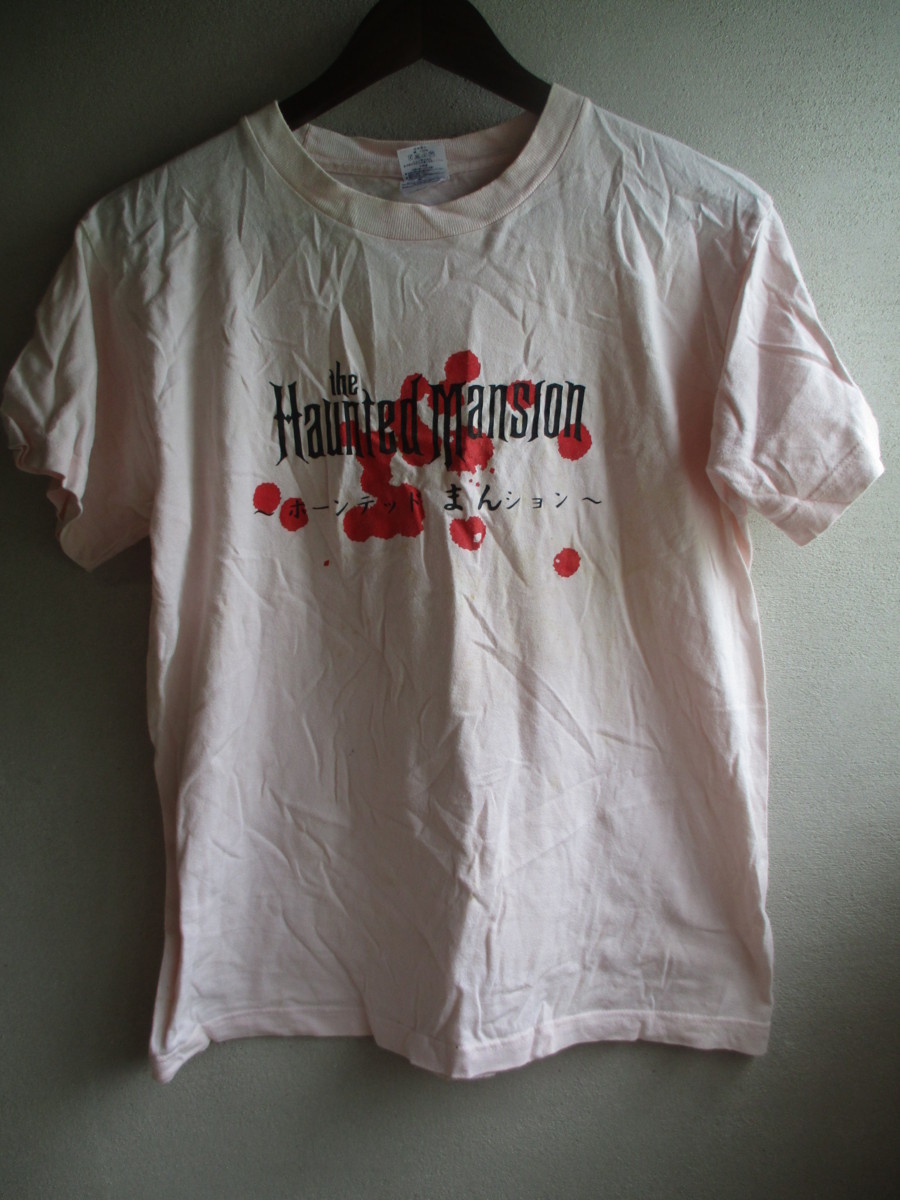 【Tシャツ】 メンズ サイズ:M 色:ピンク 身丈:62 身幅:48 肩幅:43/IAU拍卖