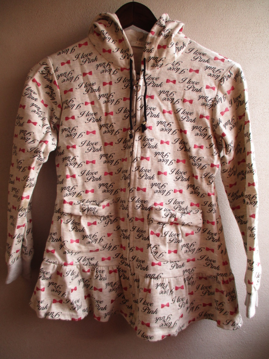 【f.y.l.s】 パーカ キッズ サイズ:150 色:グレー 身丈:56 身幅:40 肩幅:39/MAK拍卖