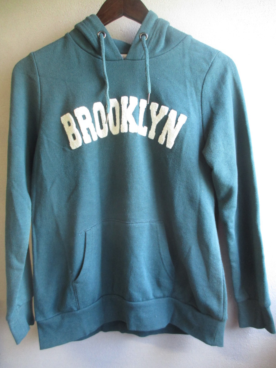 【HUDSON Honey】 パーカ レディース サイズ:L 色:グリーン 身丈:60 身幅:47 肩幅:38/HAH拍卖