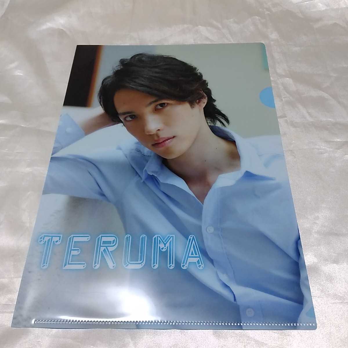 輝馬 TERUMA テルマ A4クリアファイル ミュージカル 舞台俳優 刀剣乱舞/江雪 テニスの王子様/乾貞治 黒執事/ウィル拍卖