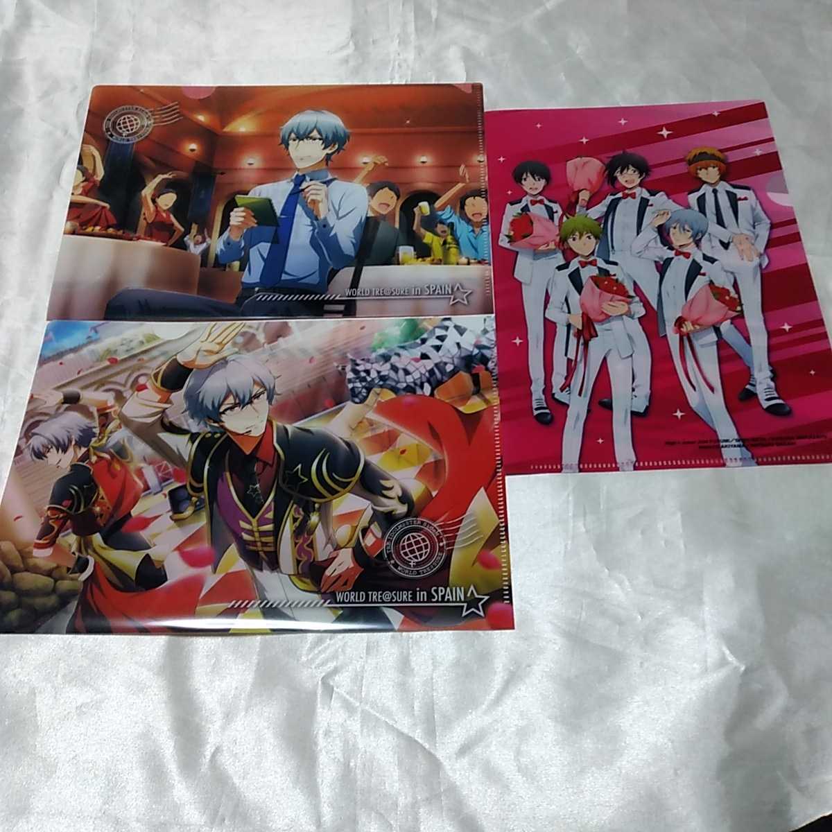 THE IDOLM@STER SideM アイドルマスター サイドエム ミニクリアファイル セット ファイブ・スターパーティ 硲道夫 WORLD TRE@SURE拍卖