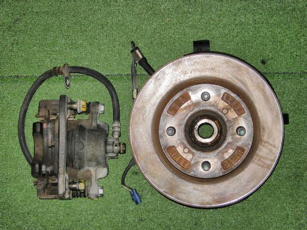 【4983】MRワゴン 左フロントディスクローターset/パッド付拍卖