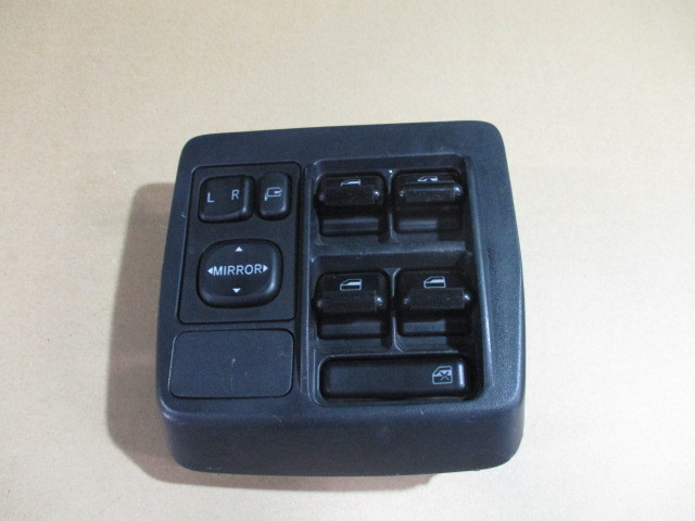 【A31712】ダイハツ ミラアヴィ L250S パワーウインドウスイッチ ドアミラースイッチ付拍卖