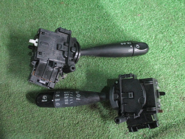 【A46077】ムーヴ コンテ L575S 左右 コンビネーションスイッチ ディマースイッチ拍卖