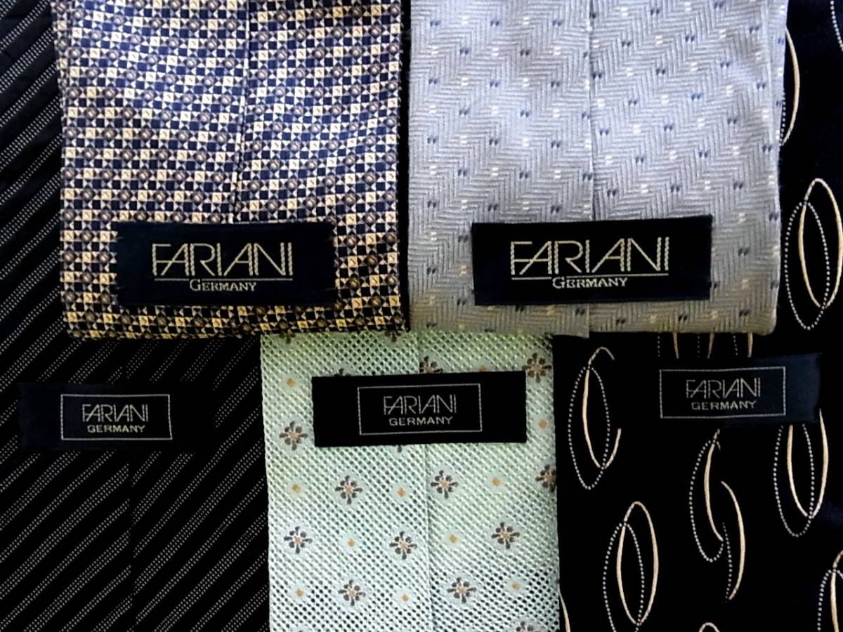 ■即決セール■J0692■ 5本セット全て ファリアーニ「FARIANI」ネクタイ拍卖