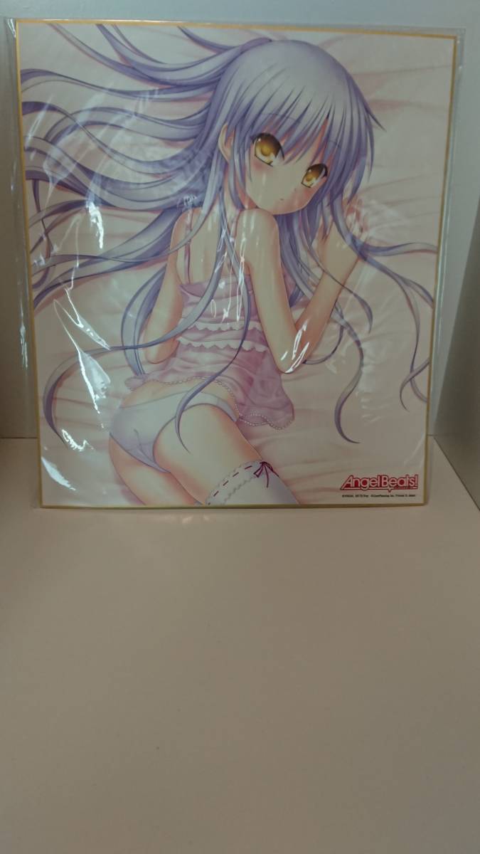 Angel Beats! 天使 お目覚め かなで 色紙拍卖