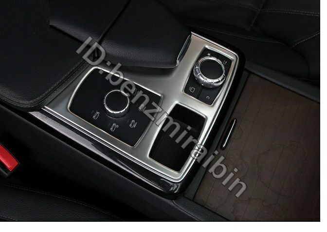 A シルバー メルセデス ベンツ ML320 2012 GLE W166 クーペ c292 350d GL x166 GLS amg パネル センター コンソール カバー LHD用です拍卖