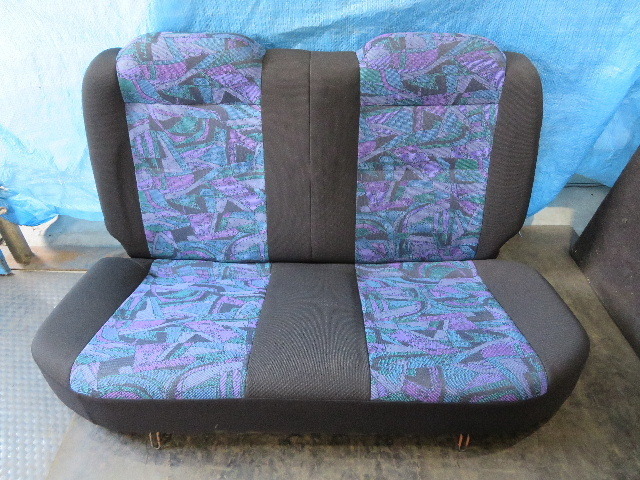 【即決】【即日発送可】ミラ L500S パルコ Parco 後部座席シート リヤシート 中古 8832拍卖