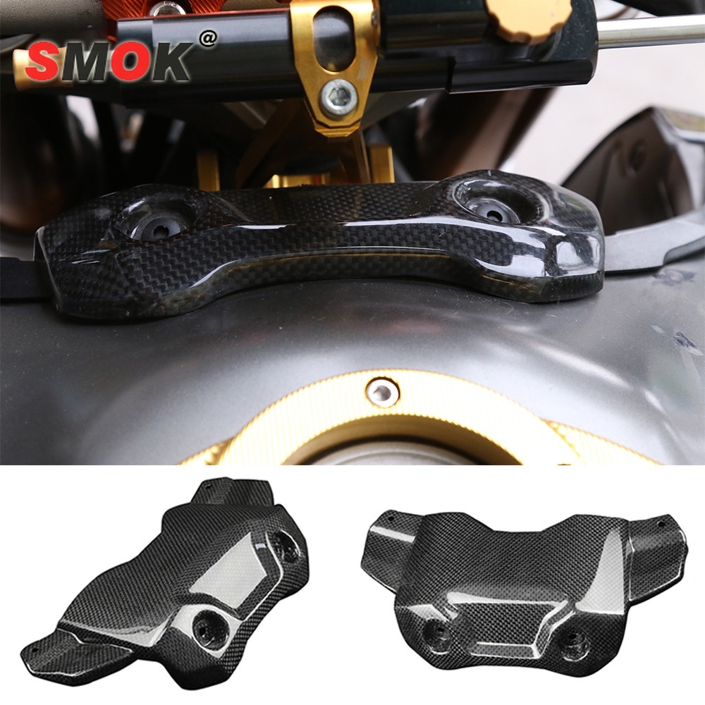 送料無料 YAMAHA ヤマハ MT-09 FZ-09 2014-2017 カーボンファイバー フロント タンクカバー プロテクター拍卖