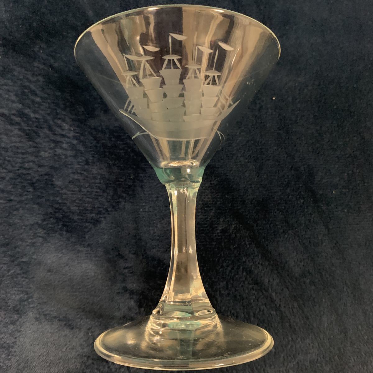 超希少 マスト五本 プロイセン号 日本酒グラス拍卖