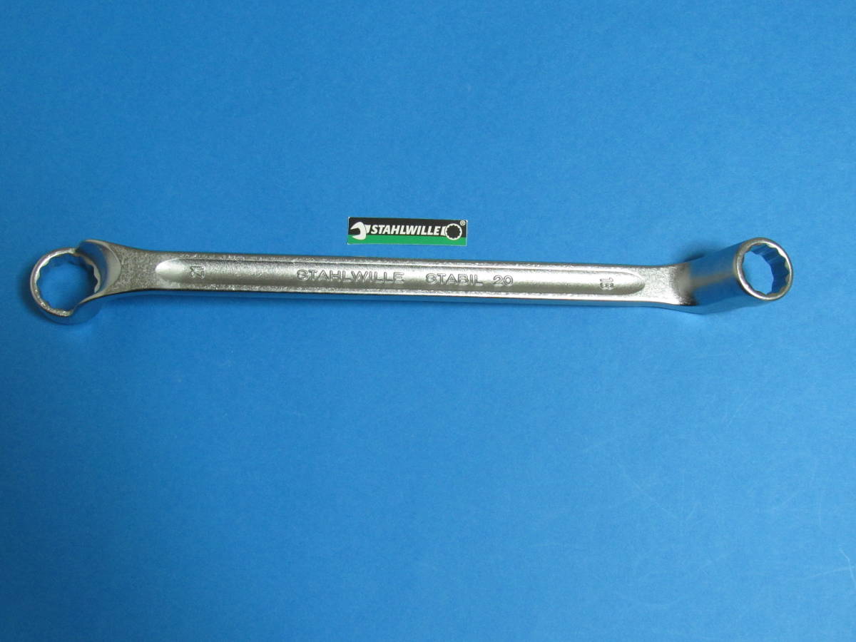 STAHLWILLE (スタビレー) 20 単品 18x21mm オフセットメガネレンチ 75°拍卖