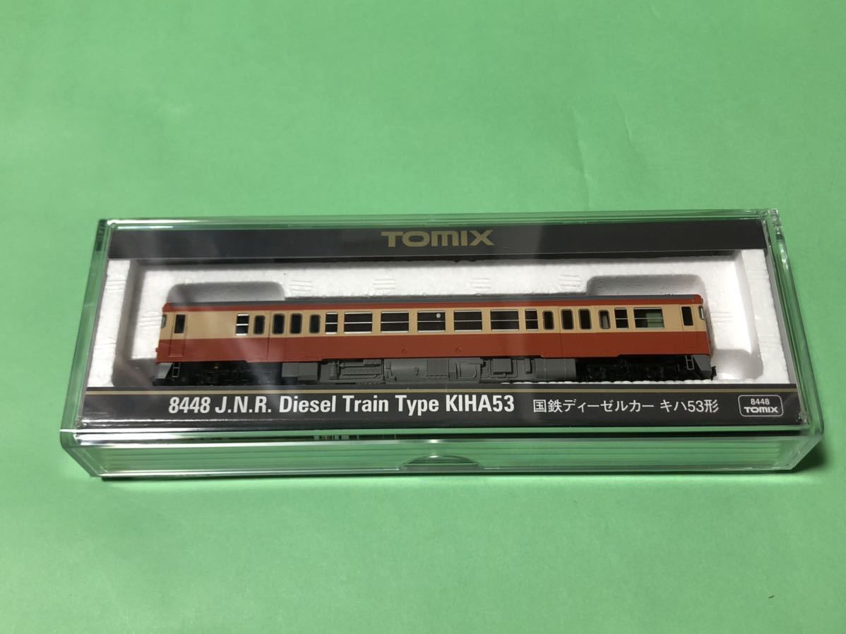 TOMIX 8448 国鉄 キハ53 一般色 気動車 ディーゼルカー M車トミックス Nゲージ キハ20 キハ58 キハ10 キハ55 キハ35との併結にも 未使用拍卖