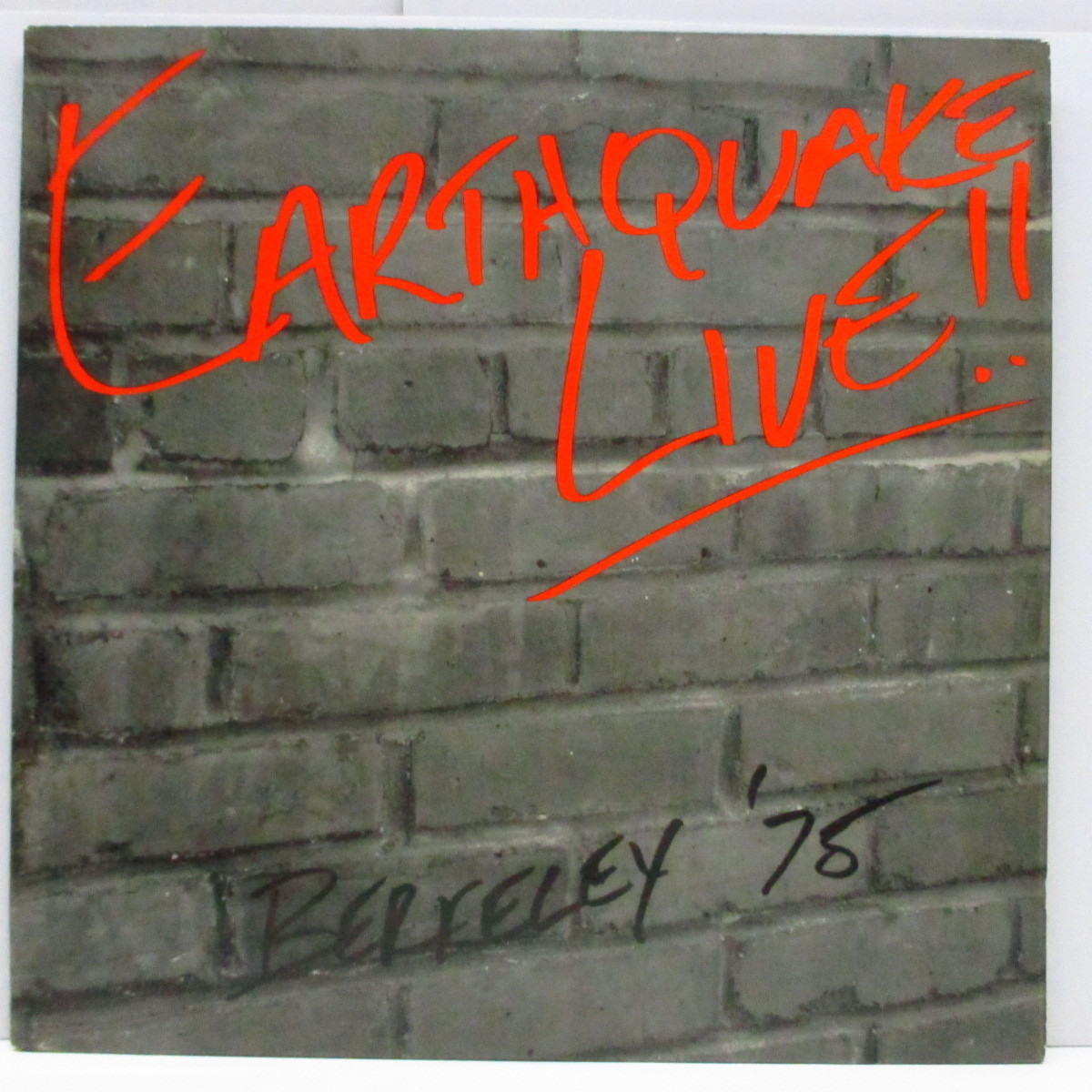 EARTH QUAKE-Live!! Berkeley '75 (UK Orig.LP/CS)拍卖