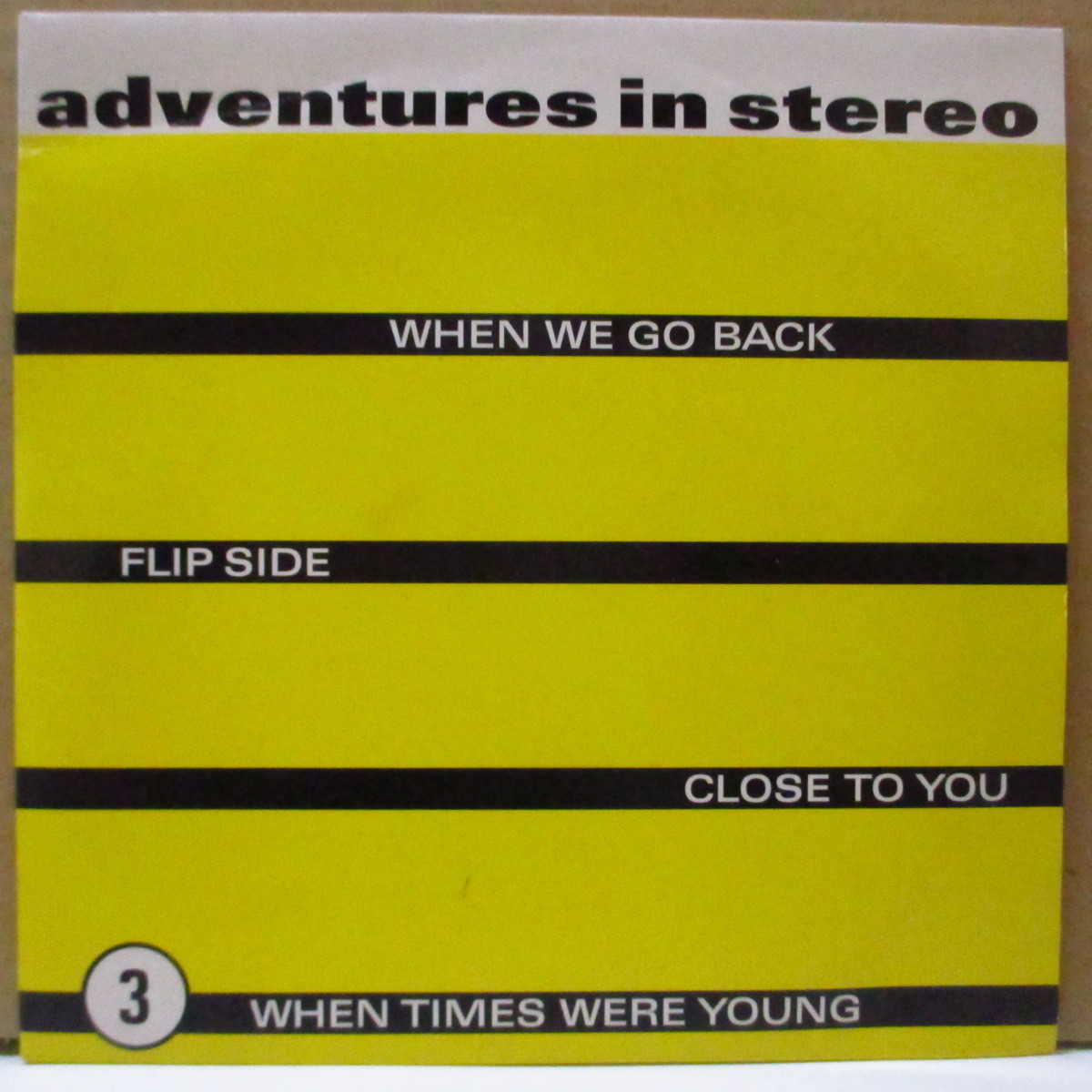 ADVENTURES IN STEREO-When We Go Back +3 (UK Orig.7)拍卖