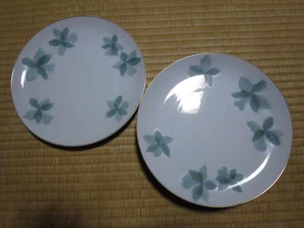 食器 カトレア グリーン 緑 5枚セット *訳あり拍卖