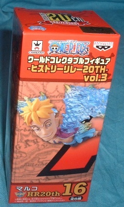 ワンピース ワールドコレクタブルフィギュア ヒストリーリレー20TH vol.3 マルコ拍卖