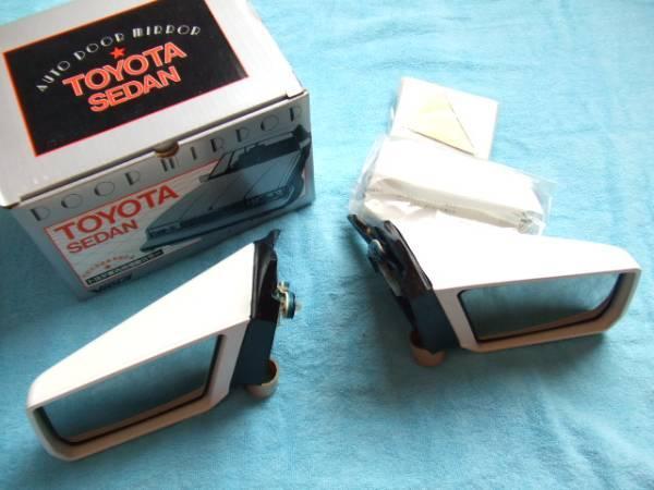 当時物 ビオラ トヨタ 汎用品 電動ドアミラー 旧車 昭和 白 GX61マーク2 チェイサー カムリ 70カローラ スプリンター 60カリーナ VIOLA新品拍卖