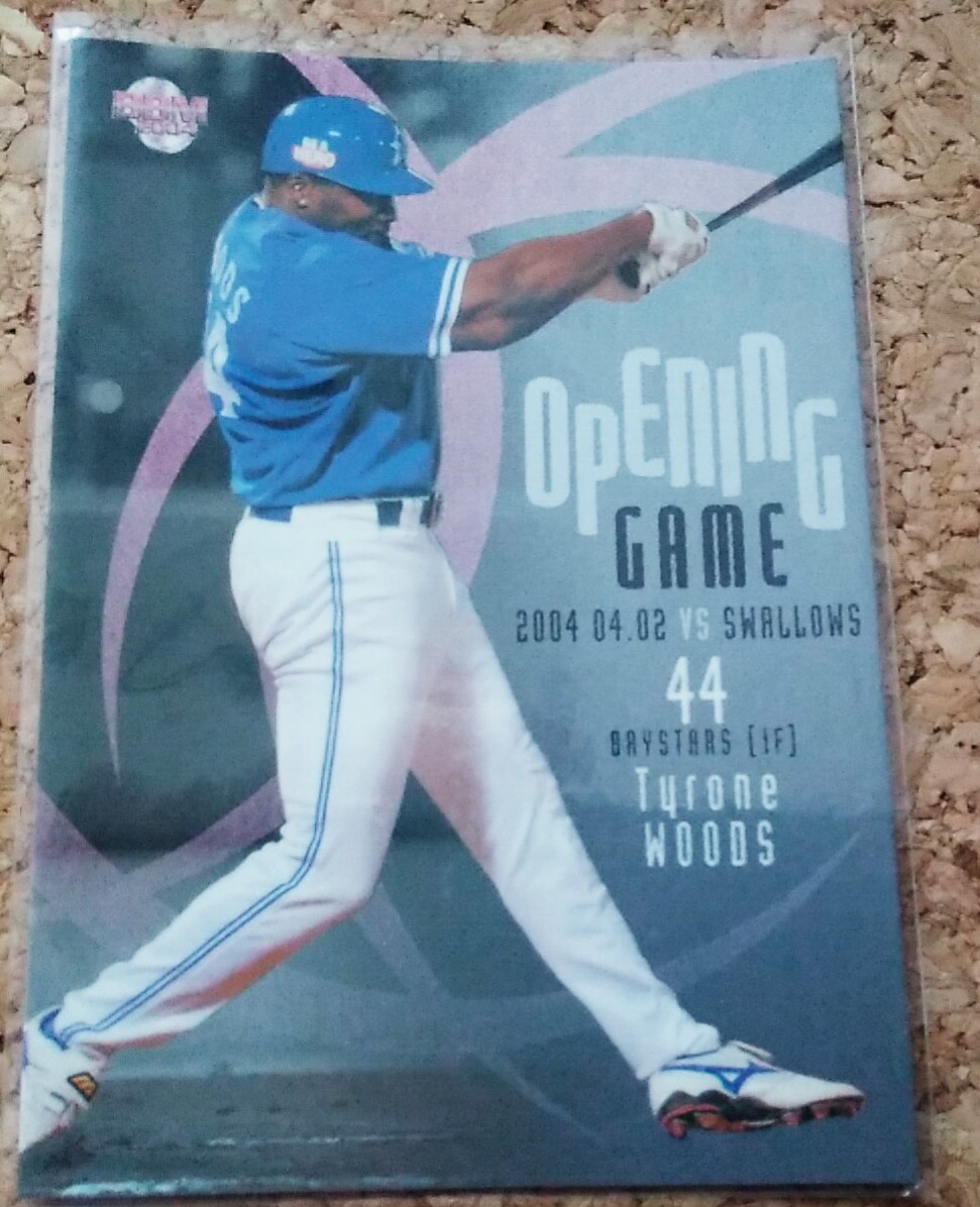 ★BBM2004 2nd OB12 横浜ベイスターズ T・ウッズ★インサートカード拍卖