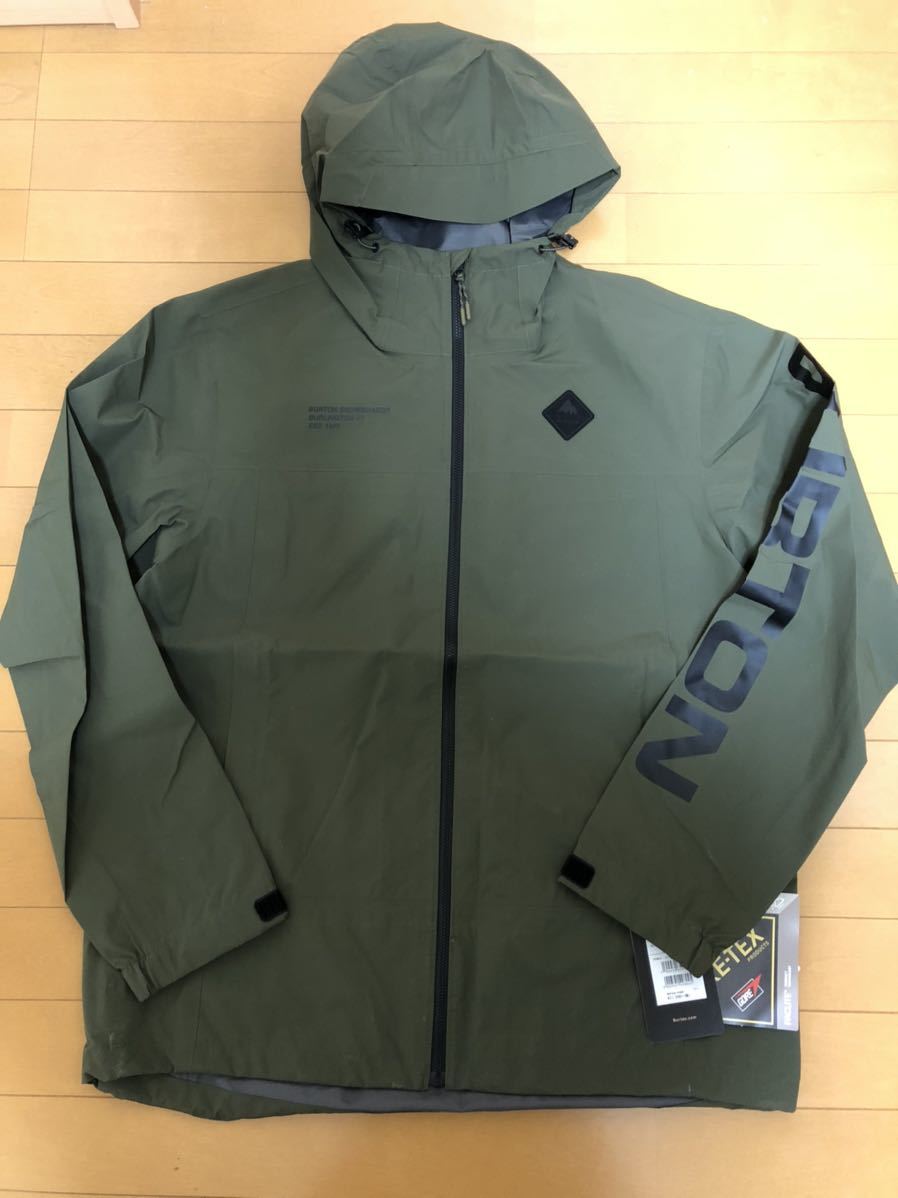 BURTON GORE-TEX パッカブルジャケット Lサイズ 新品未使用品拍卖
