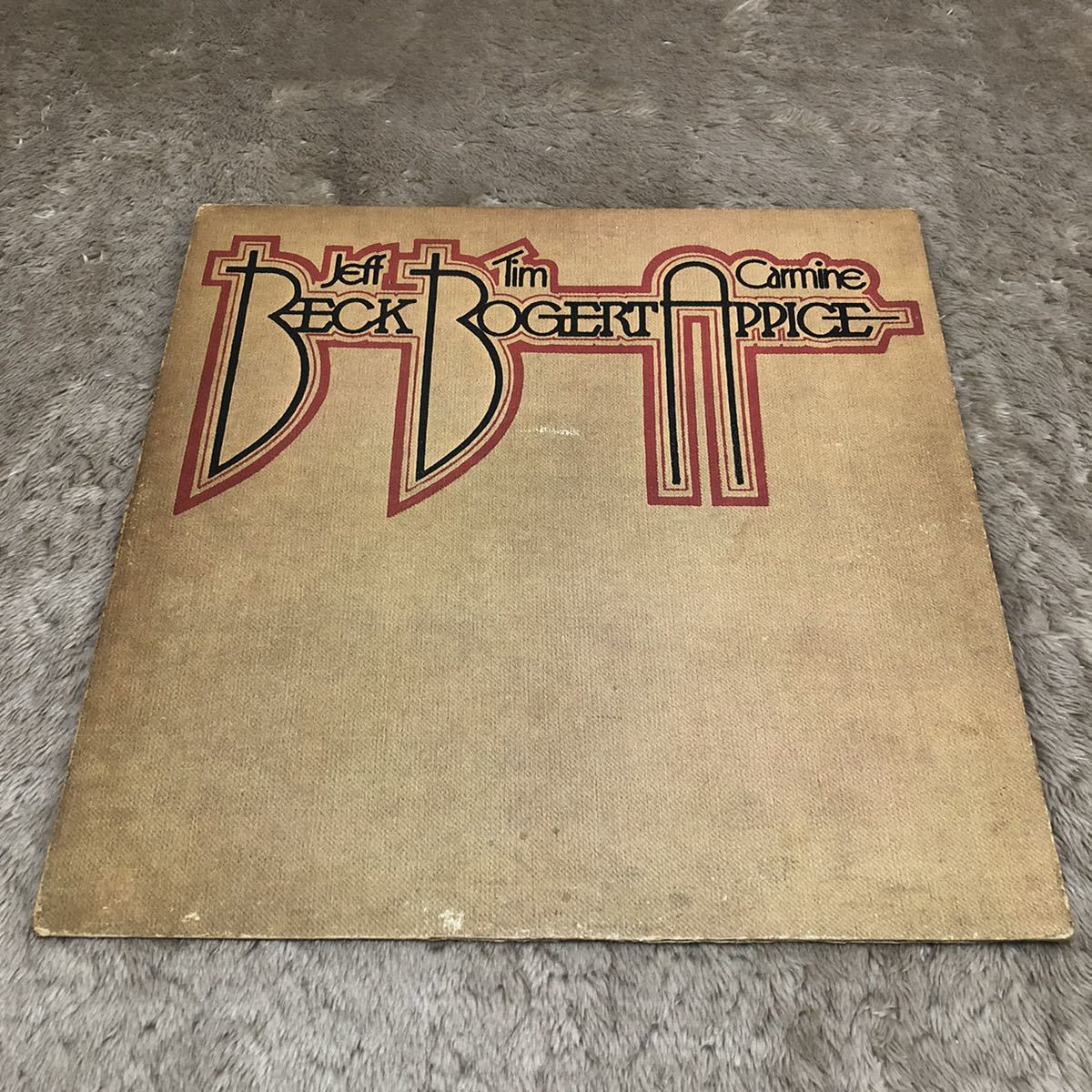 【国内盤】JEFF BECK BOGERT & APPICE ベックボガート&アピス / LP レコード / ECPM18 / ライナー有 / 洋楽ハードロック /拍卖