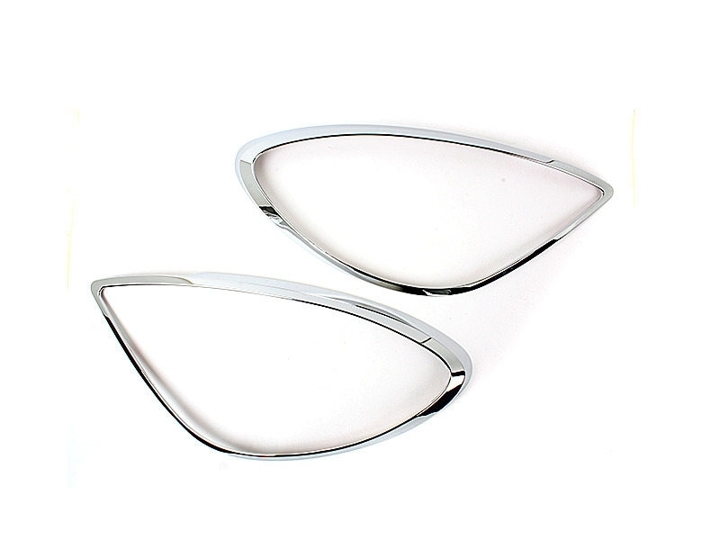 ベンツ用 R171 クローム メッキ フロントランプリム ヘッドライト トリム ベゼルカバー拍卖