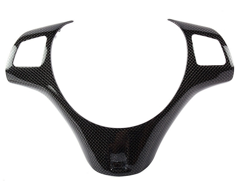 BMW用 E90 E92 E93 M3 リアル カーボン 交換タイプ ステアリング カバー拍卖