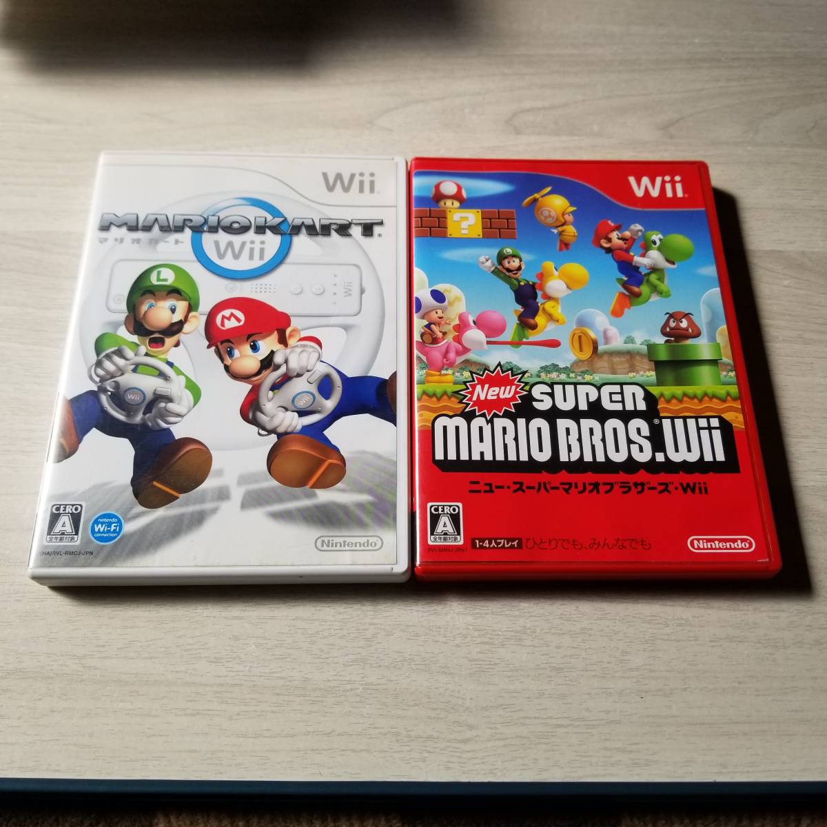 ◯Wii マリオカートWii New スーパーマリオブラザーズ Wii  同梱OK◯拍卖