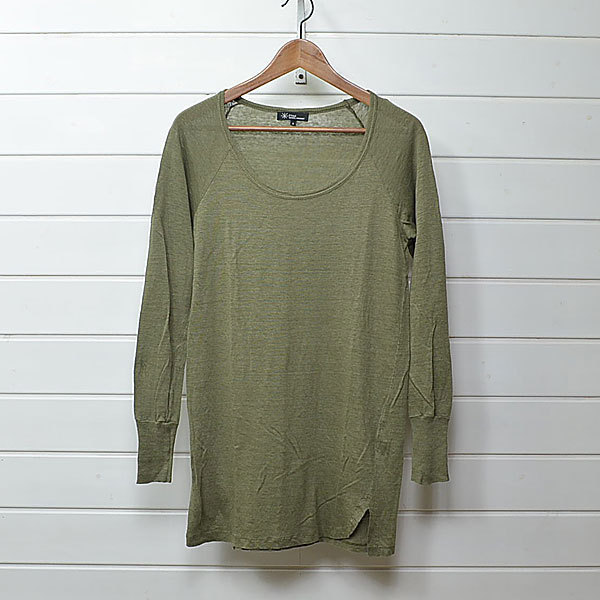 Isabel Marant Etoile イザベルマラン エトワール リネン ロングカットソー ニット|20k0266*A拍卖