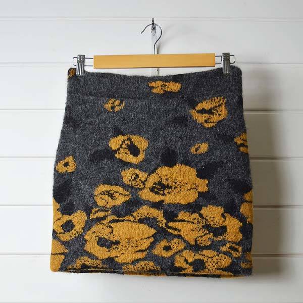 MAISON OLGA|メゾンオルガ モヘヤ ニットスカート/6a0772*A拍卖