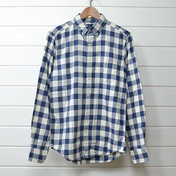 AMERICAN EAGLE アメリカンイーグル|チェック柄BDシャツ slim fit|*A拍卖