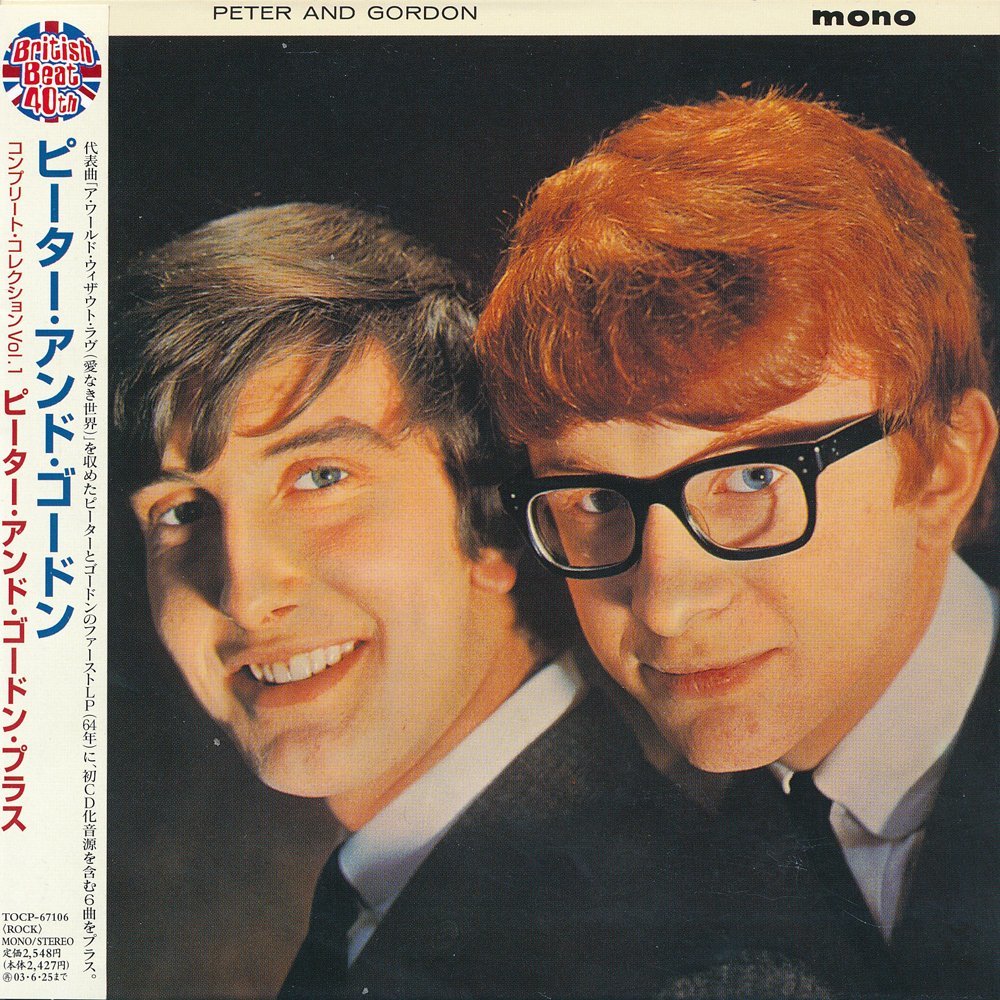 60年洋楽┃ピーター&ゴードン┃ピーター・アンド・ゴードン・プラス(紙ジャケ)┃東芝EMITOCP-67106│2002.12年│2548円┃管理6372拍卖