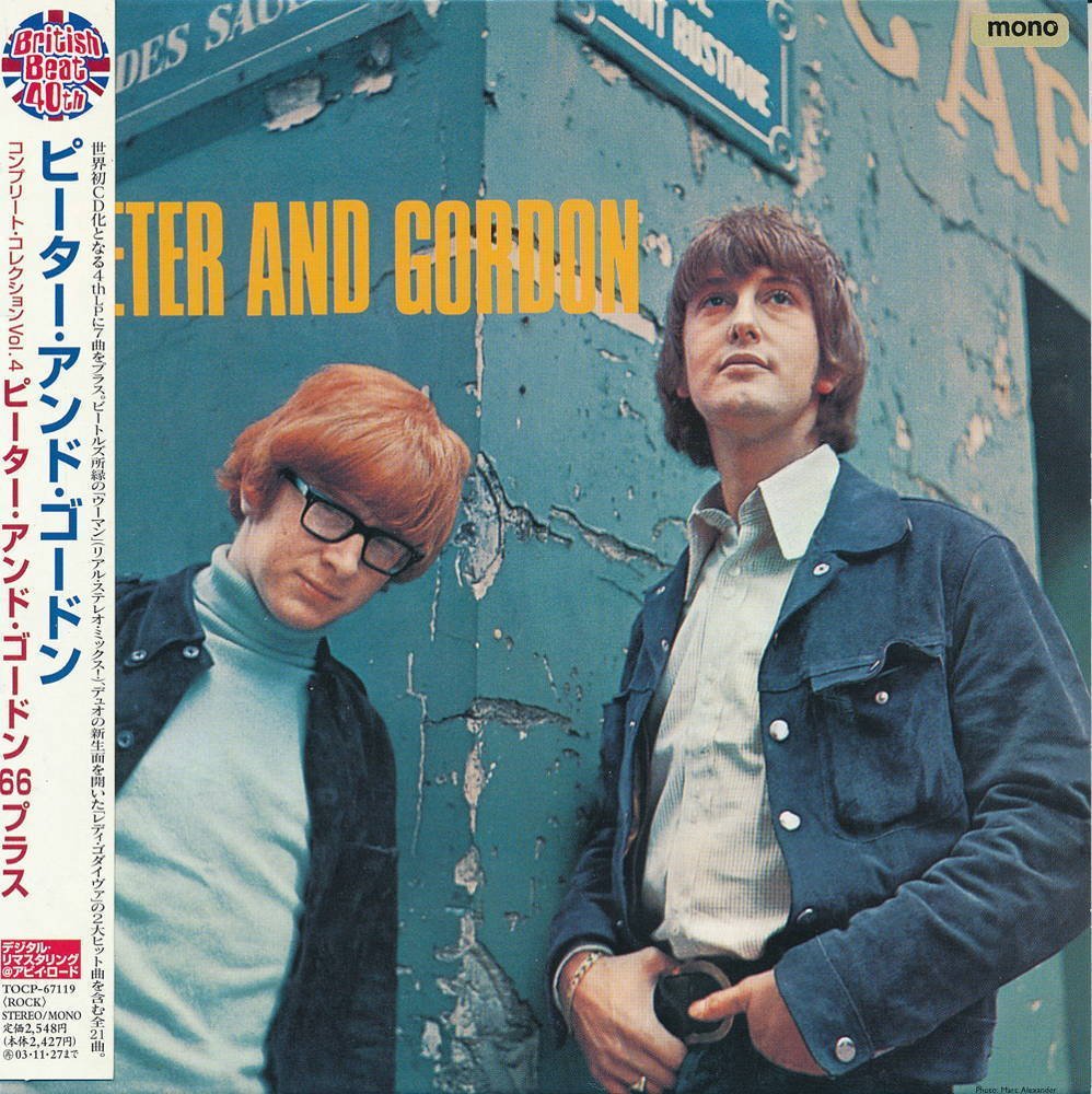 60年洋楽┃ピーター&ゴードン┃ピーター&ゴードン '66 プラス(紙ジャケ)┃東芝EMITOCP-67119│2003.05年│2548円┃管理6370拍卖