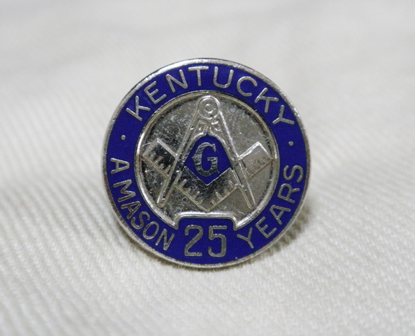【フリーメイソン】ピンズ ピンバッジ ヴィンテージ アンティーク 秘密結社 25周年拍卖