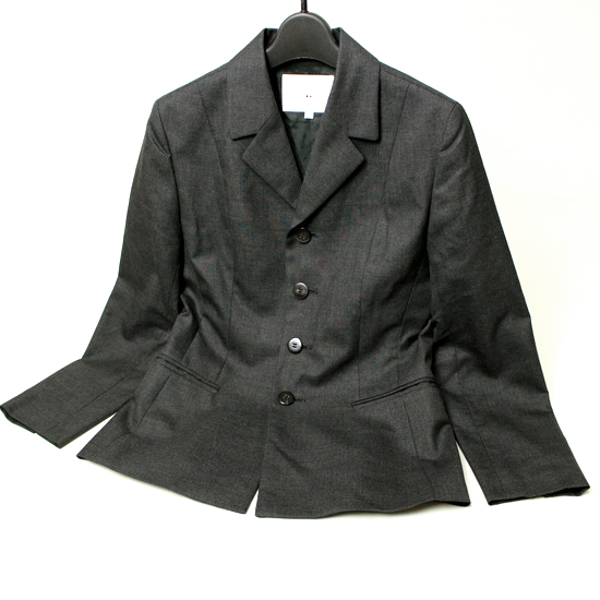 美品 フランドル ef-de サマーウール ベーシック ジャケット 1号 19L02拍卖